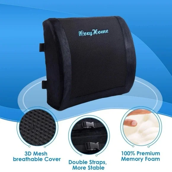 Coccyx Lumbar and Seat Cushion Set - Picture 6 of 12